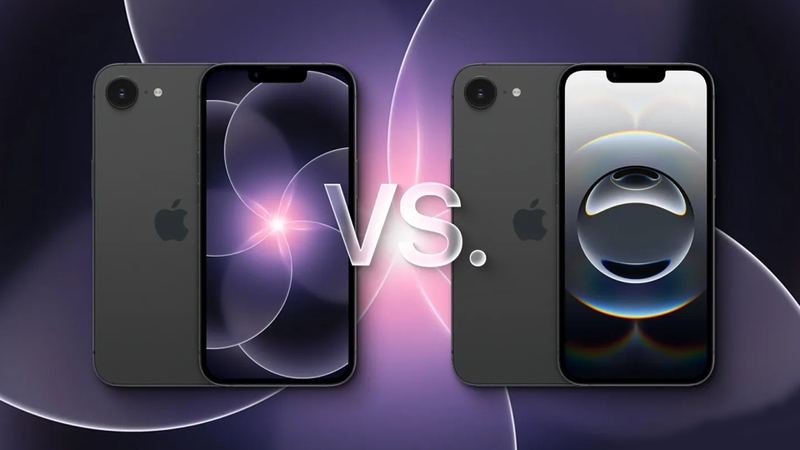 iPhone 17e và iPhone 16e có thiết kế bên ngoài khá tương đồng