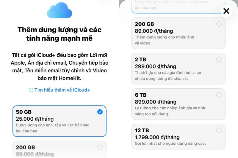 iphone hết dung lượng icloud (ảnh 8)