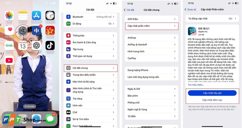 iphone không chụp màn hình được 2