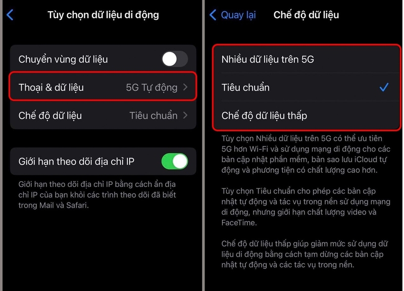 iPhone nào có 5G 6