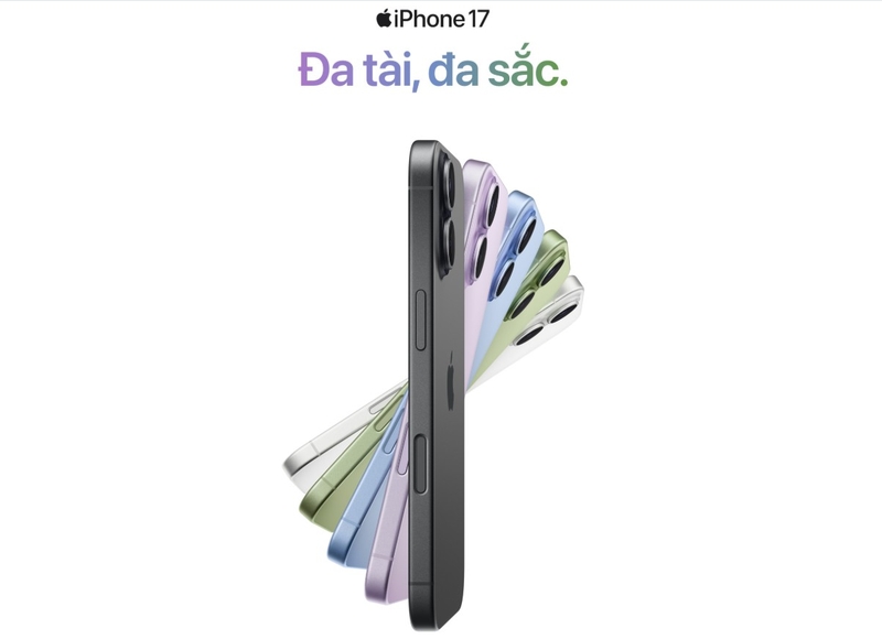 iPhone 17 256 GB nổi bật với màn hình 120 Hz và bộ nhớ rộng cho nhu cầu sử dụng lâu dài