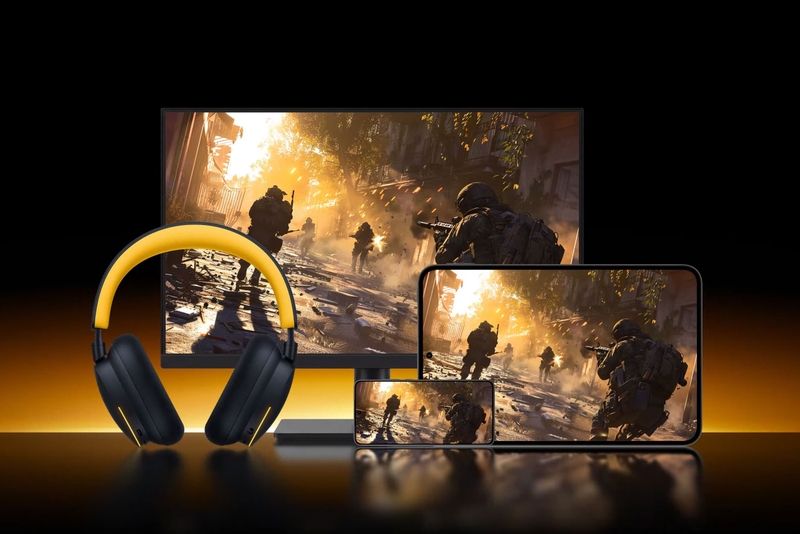 iQOO Gaming Headset có thể kết nối đồng thời với tối đa ba thiết bị, thuận tiện khi chuyển đổi giữa nhiều nền tảng sử dụng.