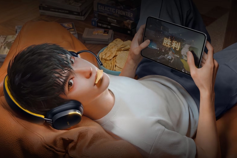 iQOO Gaming Headset sử dụng đệm tai bằng vải thoáng khí, phù hợp với những phiên chơi game kéo dài.