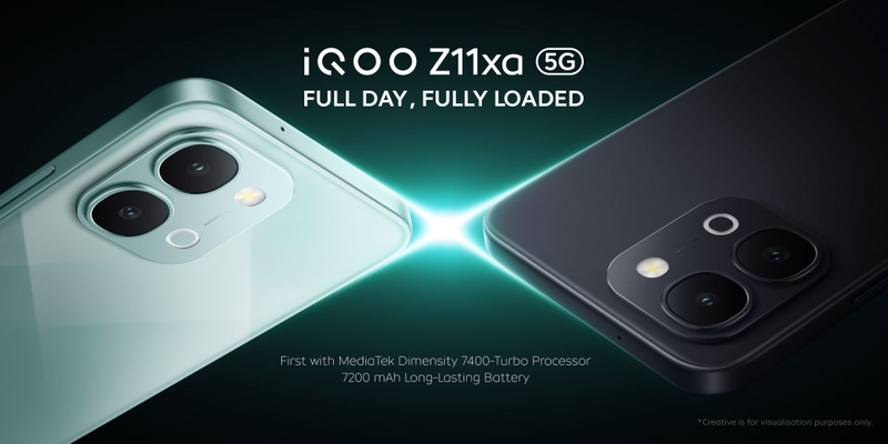 iQOO Z11xa 5G có hai tùy chọn màu.