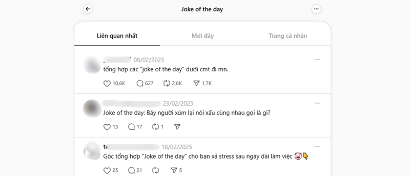 Tương tác với cộng đồng