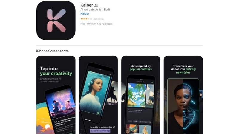 Tải Kaiber AI trên iOS