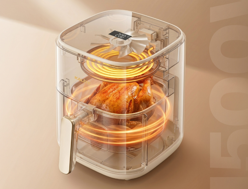 Nồi chiên không dầu điện tử Kalite 6 lít KL6100 - hình 4