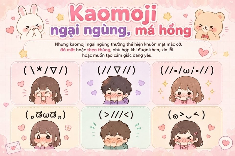 kaomoji dễ thương (ảnh 5)