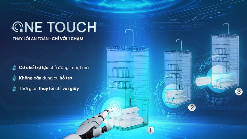 Máy lọc nước RO Hydrogen Karofi PLATINUM S22 12 lõi - hình 7