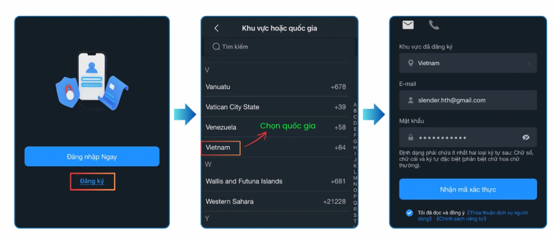 dang ky tai khoan ung dung kbview