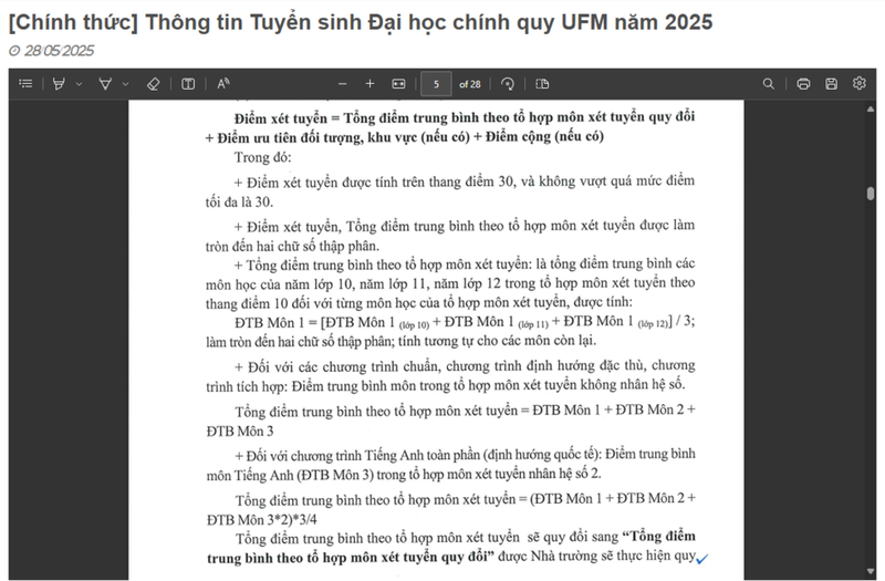 Đại học Tài chính - Marketing (TP.HCM) 2