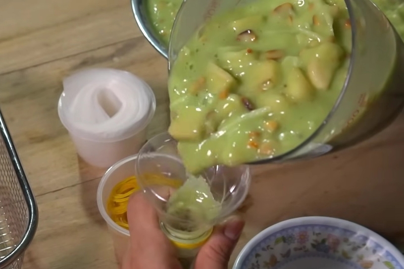 kem chuối lá dứa hình 12