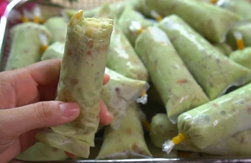 kem chuối lá dứa hình 14