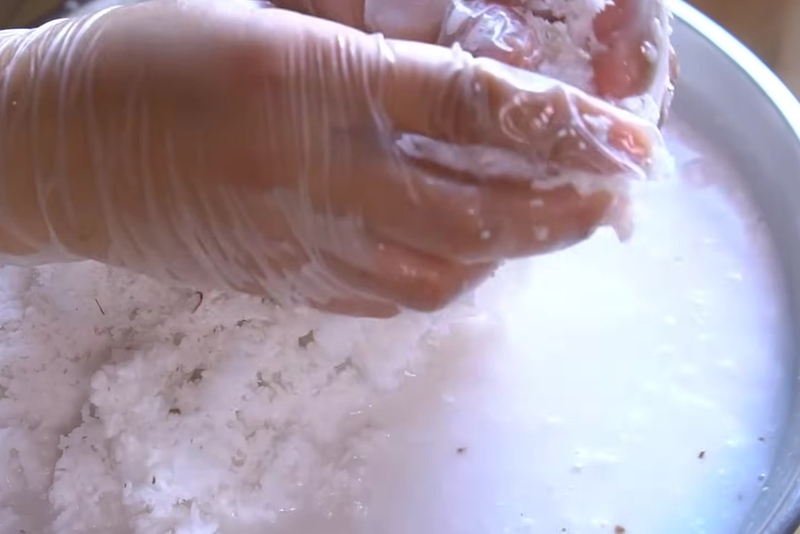 kem chuối lá dứa hình 1