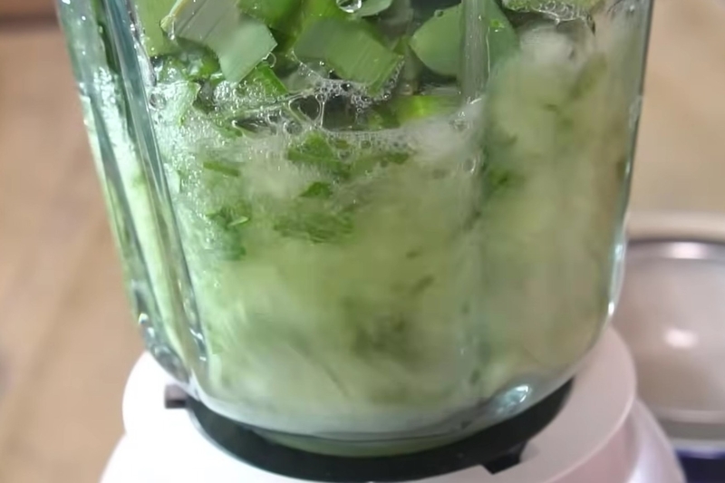 kem chuối lá dứa hình 4