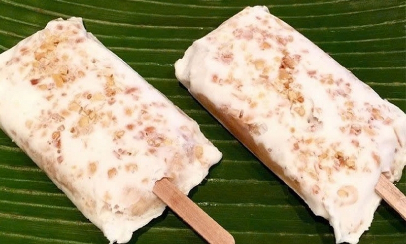 Kem chuối que ảnh 1