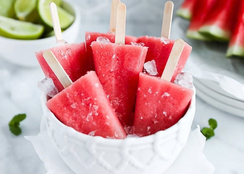 Kem dưa hấu nước cốt dừa ảnh 1
