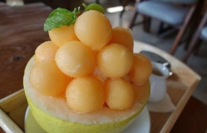 kem dưa lưới ảnh 8