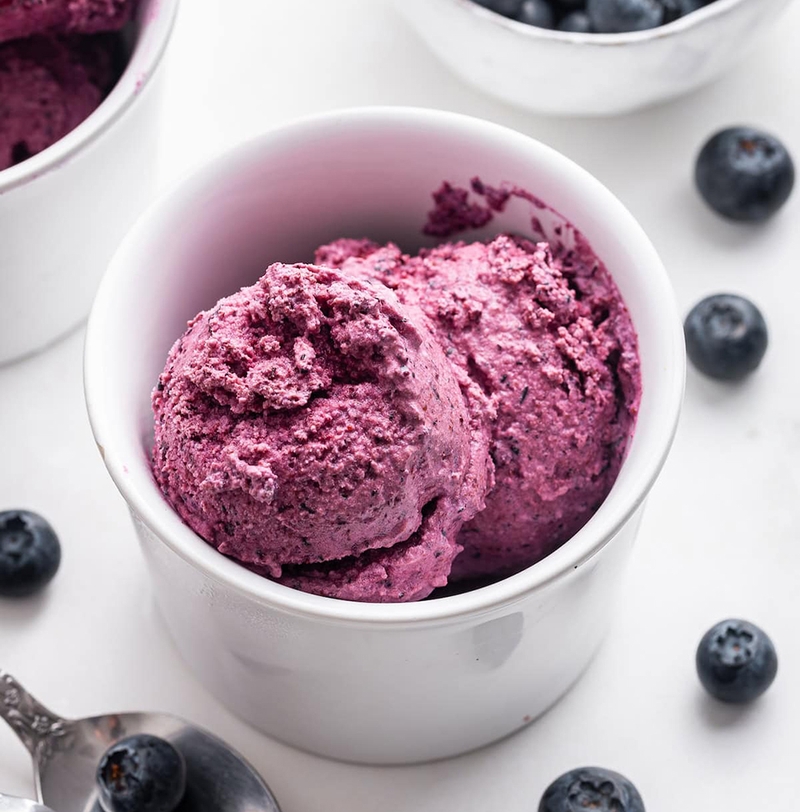Kem sữa chua việt quất - 01