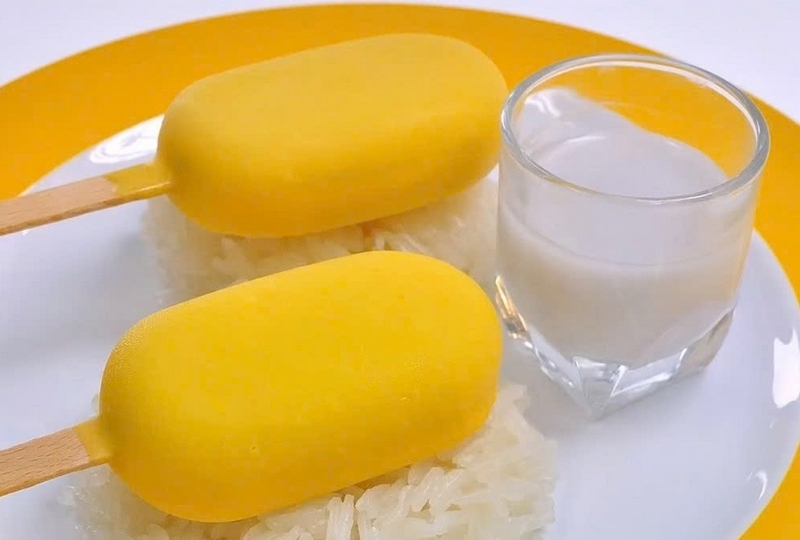 kem xôi xoài Thái Lan ảnh 1