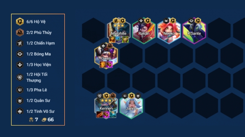 Giai đoạn giữa trận