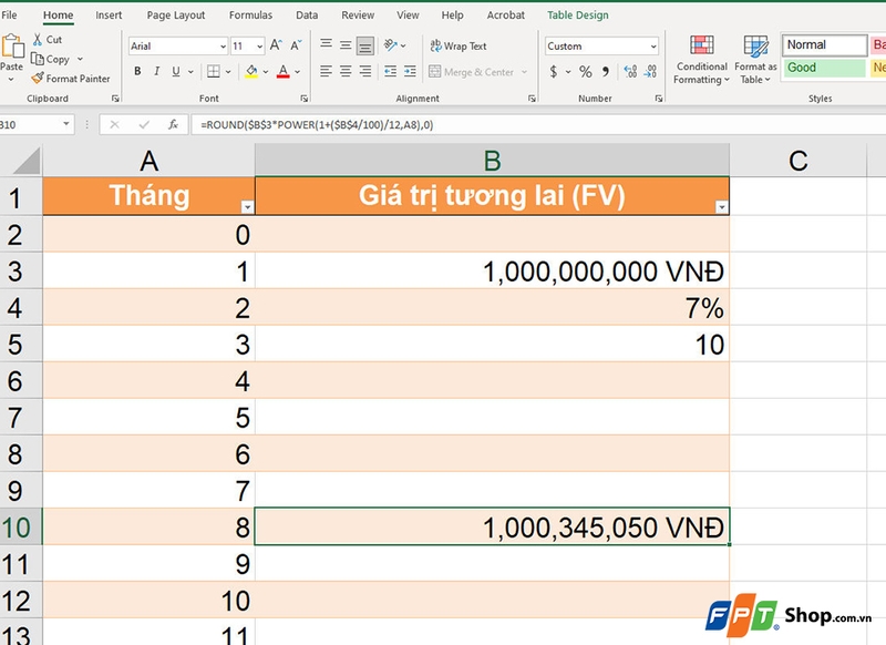 Cách kéo công thức trong Excel - 08