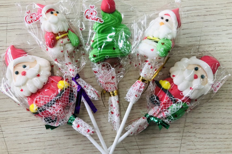 Kẹo đường Giáng sinh