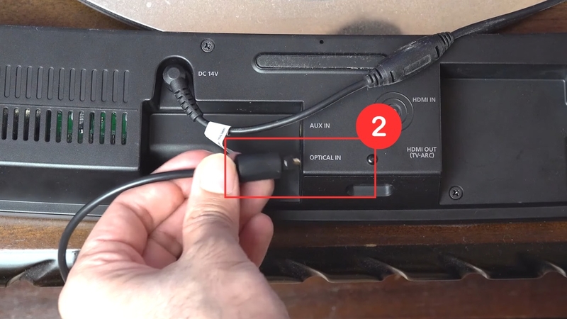 cách kết nối loa soundbar với máy tính 3