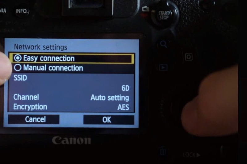 Nhấn chọn Easy Connection