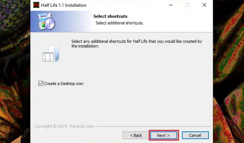 Thiết lập các bước cài đặt game