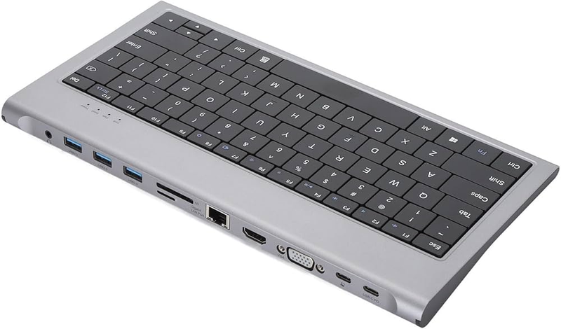 Keyboard Dock có thể kết nối theo nhiều cách như qua cổng vật lý chuyên dụng