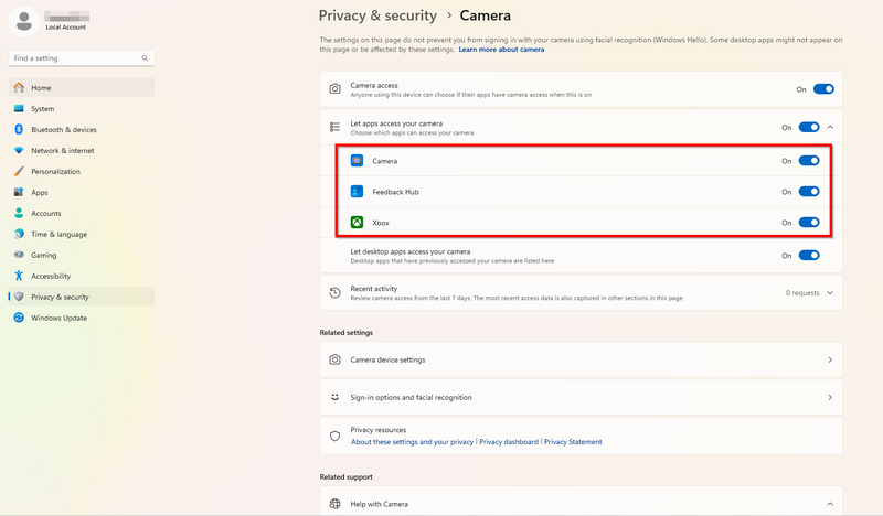 Cách xử lý lỗi camera không nhận trong Google Chrome ảnh 3