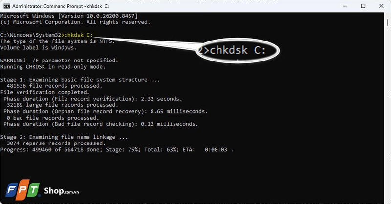 Cách khắc phục lỗi Check Disk trên Windows 10 - 04