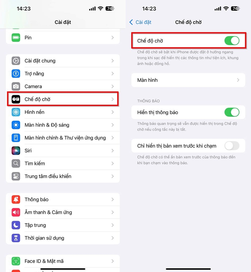 Cách khắc phục chế độ Standby trên iPhone không hoạt động sau khi cập nhật iOS 18 ảnh 2