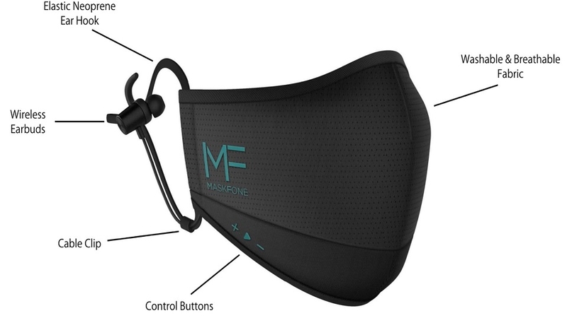 Khẩu trang Binatone Maskfone