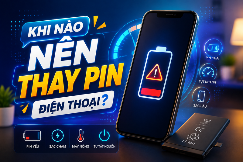 Khi nào nên thay pin điện thoại 3