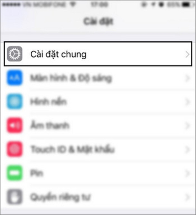 Tải game và vào ứng dụng cài đặt trên điện thoại