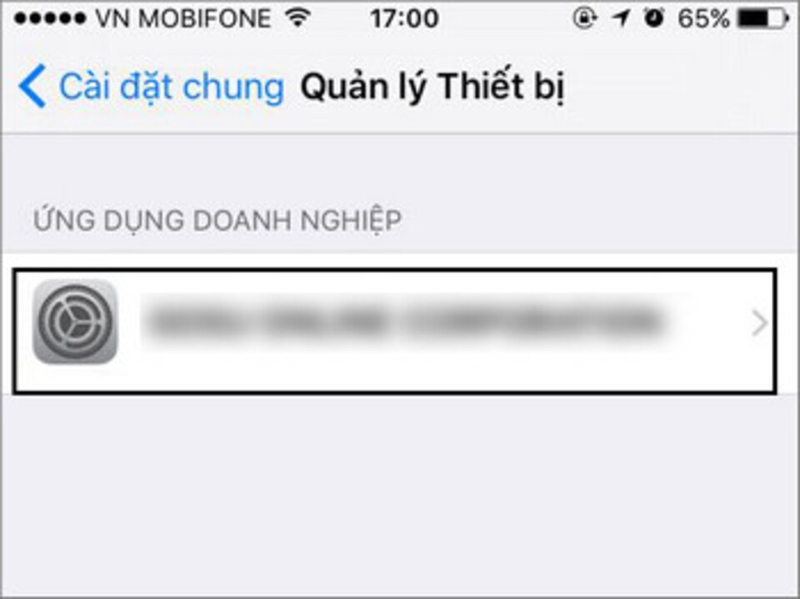 Xem các thông tin về game trong phần “Cấu hình & Quản lý thiết bị”