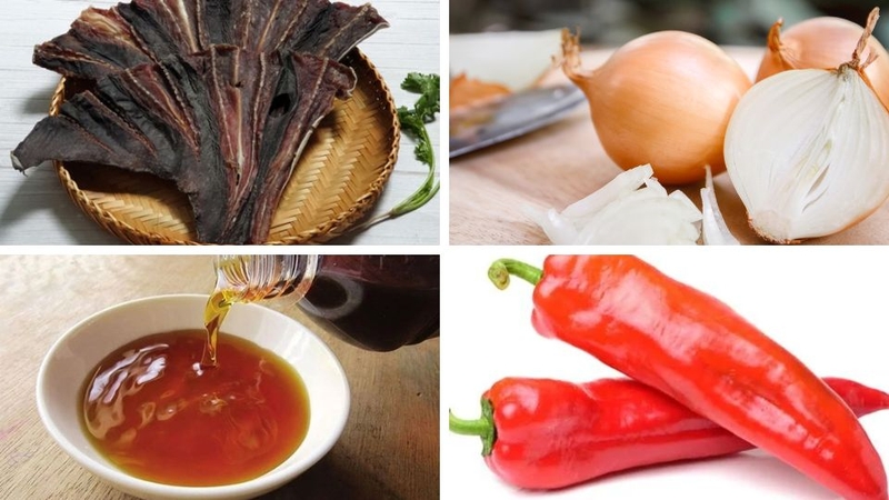 Nguyên liệu cần chuẩn bị