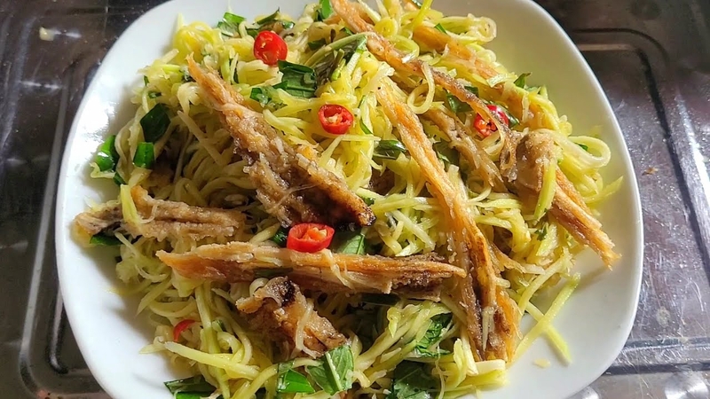 khô cá đuối rim tỏi ớt 5