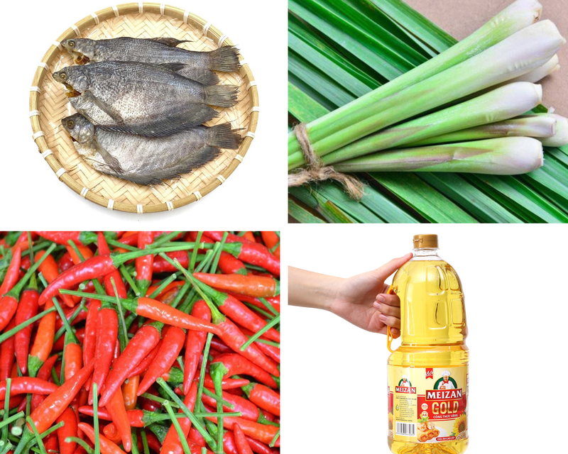 cách làm khô cá sặc chiên sả ớt (ảnh 11)
