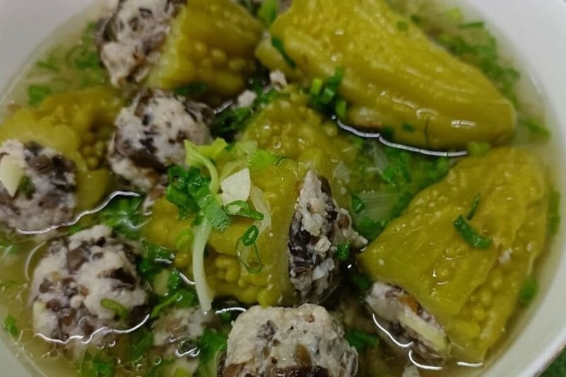 Khổ qua nhồi thịt bao nhiêu calo 4