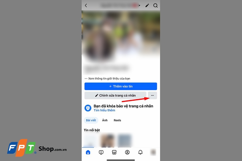 Khóa bảo vệ trang cá nhân (hình 3)