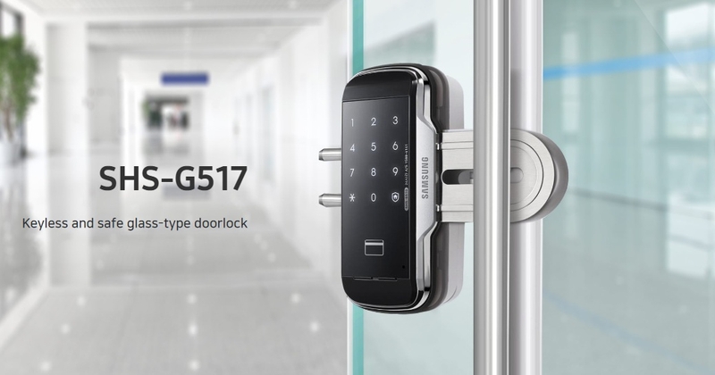 khóa cửa điện tử cửa kính loại nào tốt 3