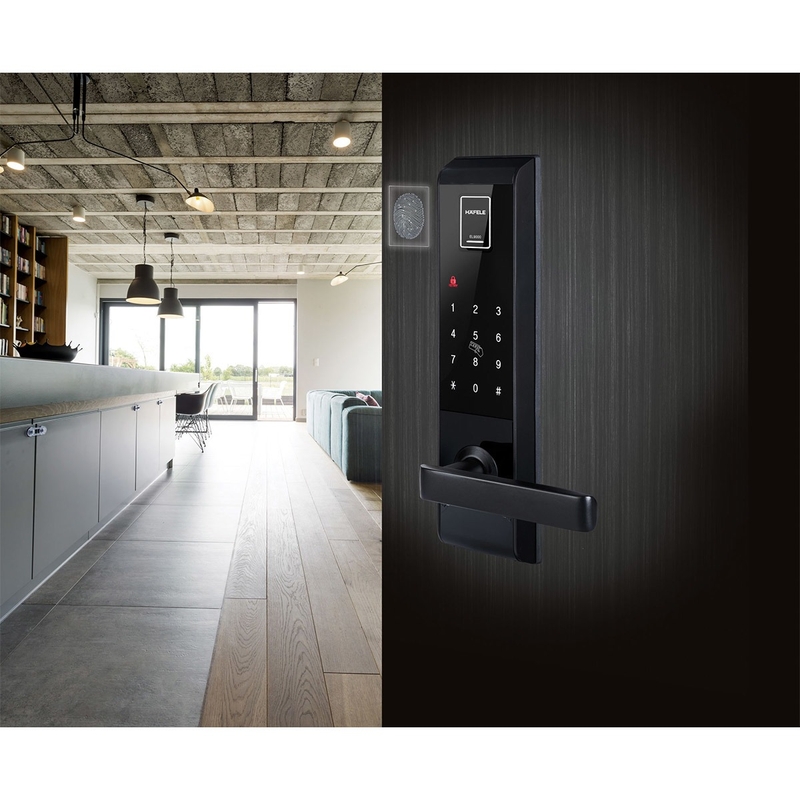 Khóa điện tử Hafele dùng cho loại cửa nào (ảnh 2)