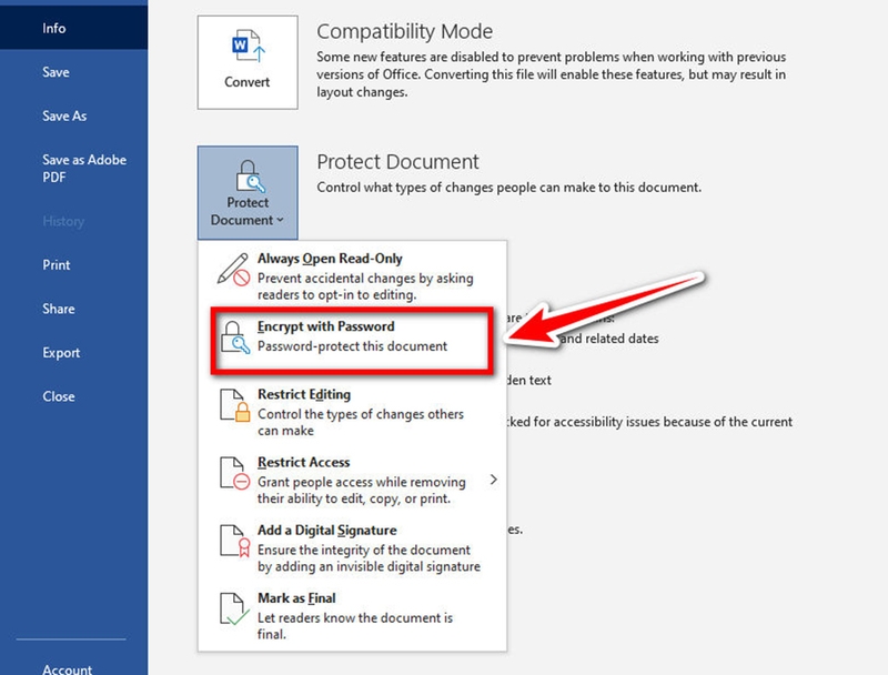 Cách khóa Header Footer trong Word - 10