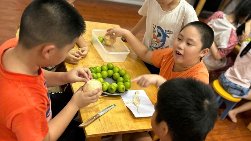 Khóa học diễn ra trong vòng 12 buổi ứng dụng phương pháp giáo dục hiện đại