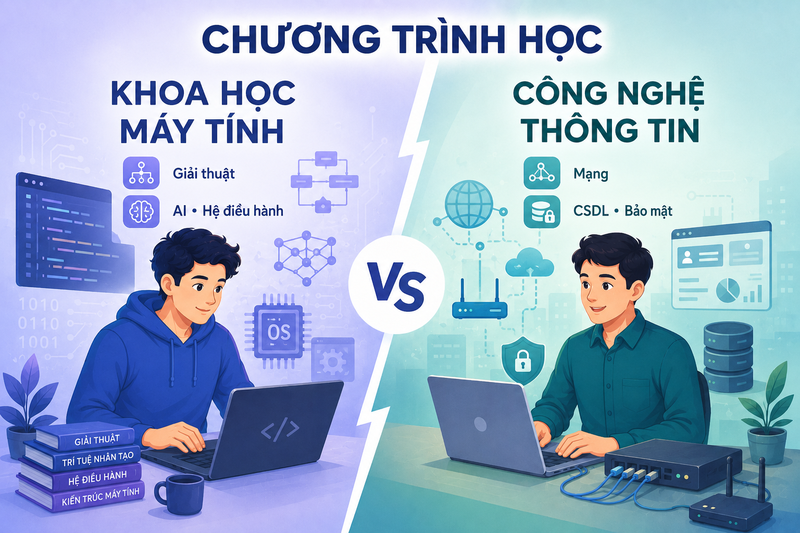 Công nghệ thông tin - Tập trung vào ứng dụng và quản trị hệ thống