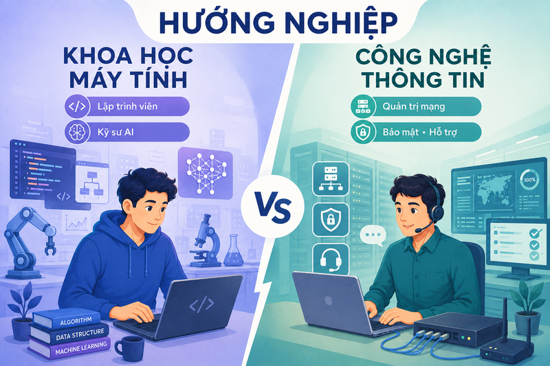 Công nghệ thông tin - Quản trị và hỗ trợ kỹ thuật