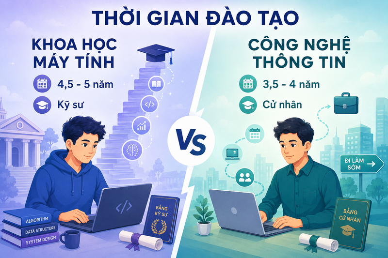 Công nghệ thông tin - Thời gian học linh hoạt hơn